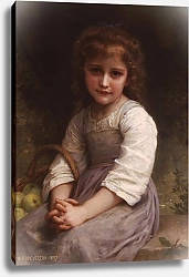 Постер Бугеро Вильям (Adolphe-William Bouguereau) Яблоки 2