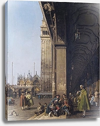 Постер Каналетто (Giovanni Antonio Canal) Венеция -Площадь Сан Марко