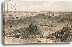 Постер Симпсон Вильям Ditch of the Malakoff, Battery Gervais, and rear of Redan