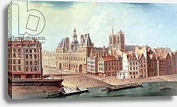 Постер Рагуне Николя Place de Greve in 1750