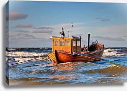 Постер Лодка в Балтийском море