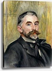 Постер Ренуар Пьер (Pierre-Auguste Renoir) Portrait of Stephane Mallarme 1892