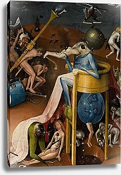 Постер Босх Иероним The Garden of Earthly Delights: Hell, detail of the right panel, c.1500 2