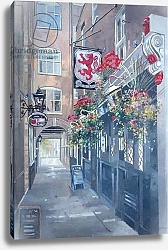 Постер Миллер Питер (совр) The Red Lion, Crown Passage, St. James's, London