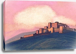 Постер Рерих Николай Тибетская крепость