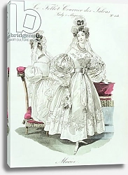 Постер Школа: Французская Wedding dress, from 'Le Follet Courrier des Salons Modes', 1832