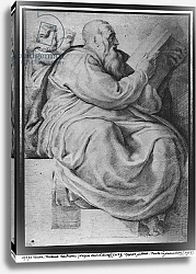 Постер Рубенс Петер (Pieter Paul Rubens) The Prophet Zacharias, after Michelangelo Buonarroti