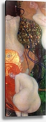 Постер Климт Густав (Gustav Klimt) Золотые рыбки