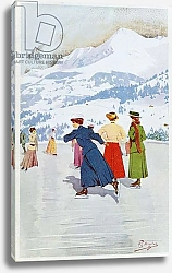 Постер Пеллегрини Карло Skating rink in Montana