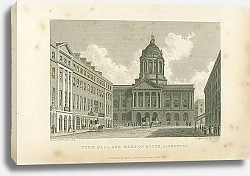 Постер Town Hall and Mansion House, Liverpool 1