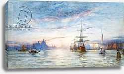 Постер Неизвестен Sunset over the Venetian Lagoon