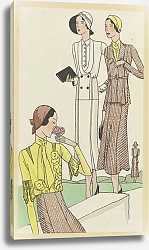 Постер Неизвестен Art – Goût – Beauté, Feuillets de l’ élégance féminine, Mai 1931, No. 129, 11e Année, p. 13