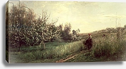 Постер Добиньи Шарль Spring, 1857