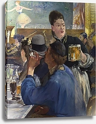 Постер Мане Эдуард (Edouard Manet) Угол в кафе