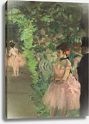 Постер Дега Эдгар (Edgar Degas) Dancers Backstage, 1876-1883
