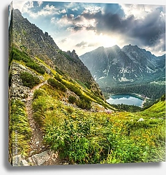 Постер Тропа к горному озеру