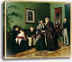 Постер Маковский Владимир The Doctor's Waiting Room, 1870