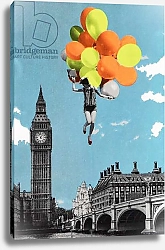 Постер Сторно Энн (совр) Balloons, 2017,