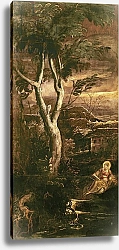 Постер Тинторетто Джакопо Mary Magdalene, c.1575