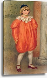 Постер Ренуар Пьер (Pierre-Auguste Renoir) Claude Renoir in a clown costume, 1909