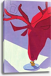 Постер Аллен Ричард (совр) Deer, 2010