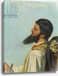 Постер Курбе Гюстав (Gustave Courbet) La Rencontre ou Bonjour M.Courbet,