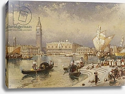 Постер Фостер Майлз  Биркет The Doge's Palace, Venice, from the Steps of San Giorgio Maggiore,