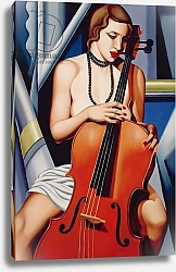 Постер Абель Кэтрин (совр) Woman with Cello