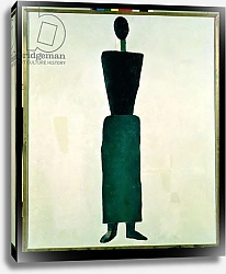 Постер Малевич Казимир Suprematist Female Figure, 1928-32