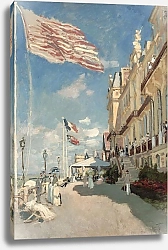 Постер Моне Клод (Claude Monet) Отель в Тревиле