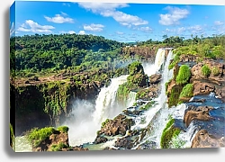 Постер Iguazu Falls, on the Border of Argentina, Brazil, and Paraguay