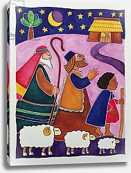 Постер Бакстер Кэти (совр) The Shepherds Journey to Bethlehem
