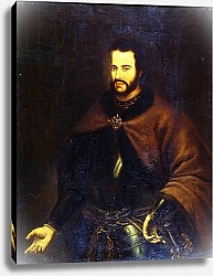 Постер Школа: Русская 17в. Portrait of Tsar Ivan the V Alexeyevich