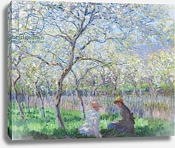 Постер Моне Клод (Claude Monet) Springtime, 1886