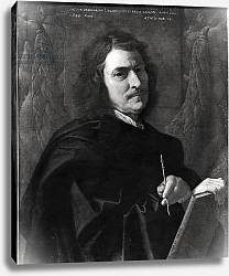 Постер Пуссен Никола (Nicolas Poussin) Self Portrait, 1649