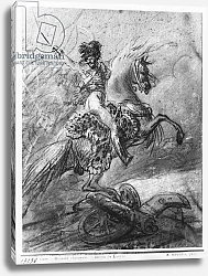 Постер Грос Барон Officer of the Hussars on horseback