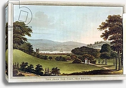 Постер Школа: Английская 18в. View from the Fort, near Bristol, 'Observations on the Theory and Practice of Landscape Gardening