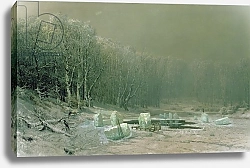 Постер Мещерский Арсений Winter, the Laying Off of Ice, 1878