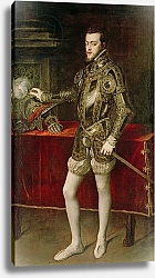 Постер Тициан (Tiziano Vecellio) King Philip II 1550