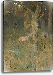 Постер Орнел Эдвард Pigs in the Wood, 1887