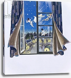 Постер Грэхамм Энн Illustration for 'Peter Pan' by J.M. Barrie