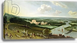 Постер Школа: Английская 18в. The Earl of Rochester's House, New Park, Richmond, Surrey, c.1700-05