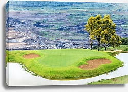 Постер Поле для игры в гольф в Тайланде