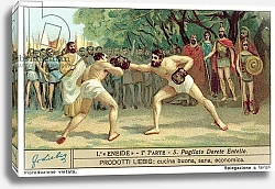 Постер Школа: Европейская Boxing match between Entellus and Dares