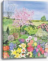 Постер Джонс Хилари (совр) Spring from the Four Seasons
