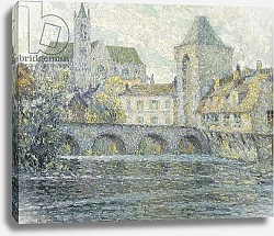 Постер Сиданер Анри Moret Landscape, the Bridge; Paysage Moret, Le Pont, 1918