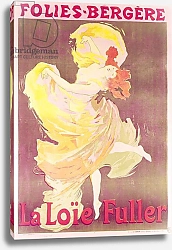 Постер Шере Жюль Poster advertising Loie Fuller at the Folies Bergere, 1897
