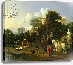 Постер Дужардин Карел After the Hunt, 1664