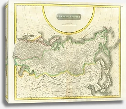 Постер Карта Российской Империи, 1814 г. 2