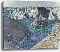 Постер Моне Клод (Claude Monet) Скалы в Бель-Эль